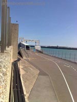 The Seacat vehicle gantry